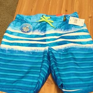 ZeroXposur Blue Kids Swim Trunks